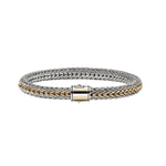 Load image into Gallery viewer, JOHN HARDY Silver & 14K Yellow Gold 6.5MM Reversible Icon Bracelet