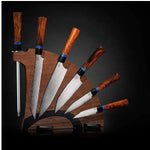 Load image into Gallery viewer, WILLIAM HENRY K20 Kultro Gourmet Chef Knives With Block