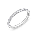 Load image into Gallery viewer, MEMOIRE 18K White Gold Odessa Diamond Wedding or Anniversary Band