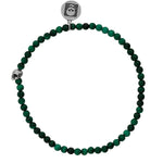 Load image into Gallery viewer, JOHN VARVATOS Skull Sterling Silver Beaded Single-Strand Bracelet, 3mm Beads