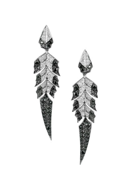 Magnipheasant Pave Short Earrings