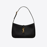 Load image into Gallery viewer, Pre-Owned YSL Black Leather Small Hobo
