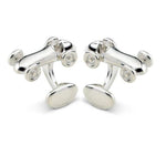Load image into Gallery viewer, DEAKIN & FRANCIS Silver Race Car Cufflinks