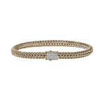 Load image into Gallery viewer, JOHN HARDY 14K Yellow Gold Icon Diamond Bracelet, 5MM