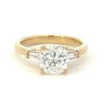 Load image into Gallery viewer, Three-Stone Engagement Ring