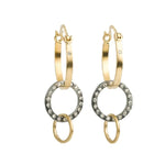 Load image into Gallery viewer, KATE MALLER Illuminated Convertible Hoop Earring
