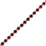 Load image into Gallery viewer, Ruby Tennis Bracelet
