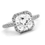 Load image into Gallery viewer, Diamond Halo Ring