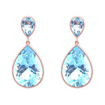 Load image into Gallery viewer, ETHO MARIA Blue Topaz Earrings