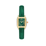 Load image into Gallery viewer, MICHELE Deco Madison Mini Lush Green Leather Watch