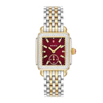Load image into Gallery viewer, MICHELE Deco Mid Two-Tone Diamond Watch