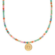 ANNA BECK Frida Beaded Multi-Color Opal Necklace