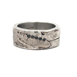 Load image into Gallery viewer, TODD REED Men's Organic Silver Band