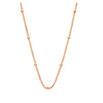Load image into Gallery viewer, SETHI COUTURE 18K Rose Gold Bead Chain 24"