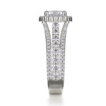 Load image into Gallery viewer, MICHAEL M Stella Halo Engagement Ring