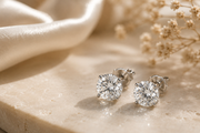 How to Choose Diamond Stud Earrings: Size, Setting & Style Guide