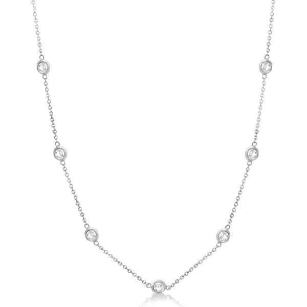 Diamond Station Necklace