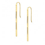 Load image into Gallery viewer, MICHAEL M Pavé Foundation Bar Earrings
