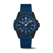 NORQAIN Independence Wild One Automatic 42mm Blue Dial Blue Strap Watch