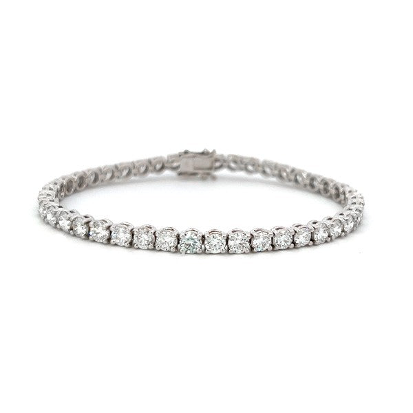 Lab Grown Diamond Tennis Bracelet 8.00 cttw 14K White Gold