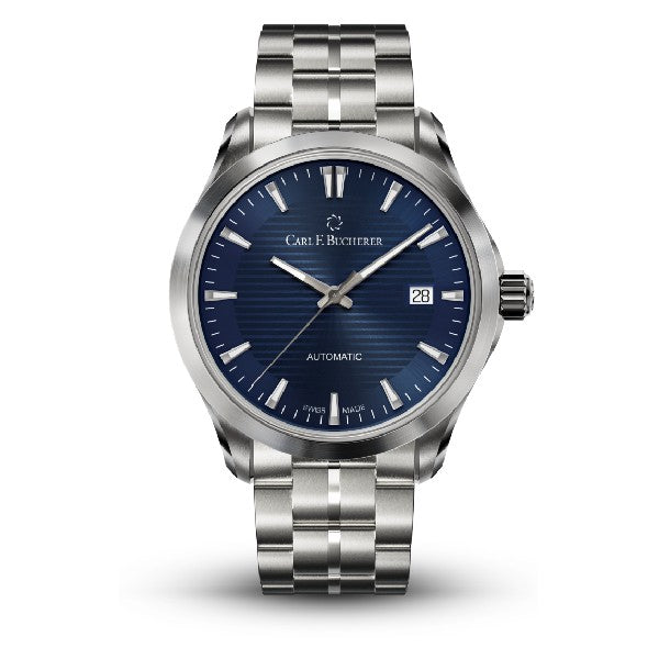 CARL F BUCHERER Manero Urban 38mm Blue Dial