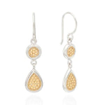 Load image into Gallery viewer, ANNA BECK Classic Dish Double Drop Earrings
