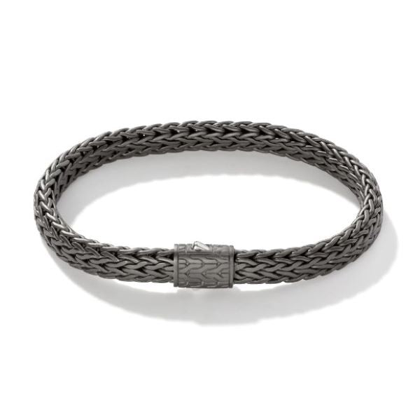 JOHN HARDY Classic Chain 7.5mm Blackened Silver Bracelet