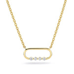Load image into Gallery viewer, MICHAEL M 14K Yellow Gold Cloud Link Necklace
