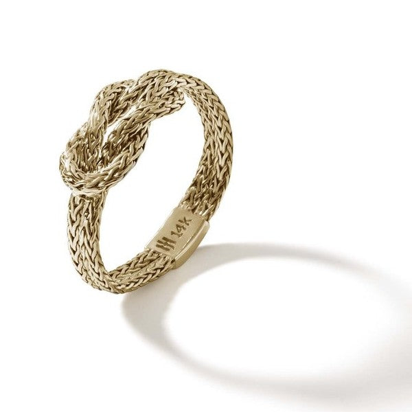 JOHN HARDY 14K Yellow Gold Love Knot Ring