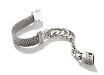Load image into Gallery viewer, Classic Chain 12mm Silver Curb / Flat Bracelet