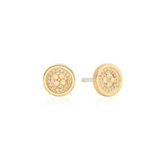 ANNA BECK Smooth Border Mini Stud Earrings