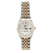 Pre-Owned Rolex Datejust 36mm Two-Tone with Diamond Bezel
