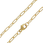HEATHER B. MOORE 14K Yellow Gold Paper Clip Link Chain