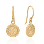 Load image into Gallery viewer, ANNA BECK Classic Circle Drop Earrings - Gold
