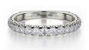 MICHAEL M Diamond Wedding Band