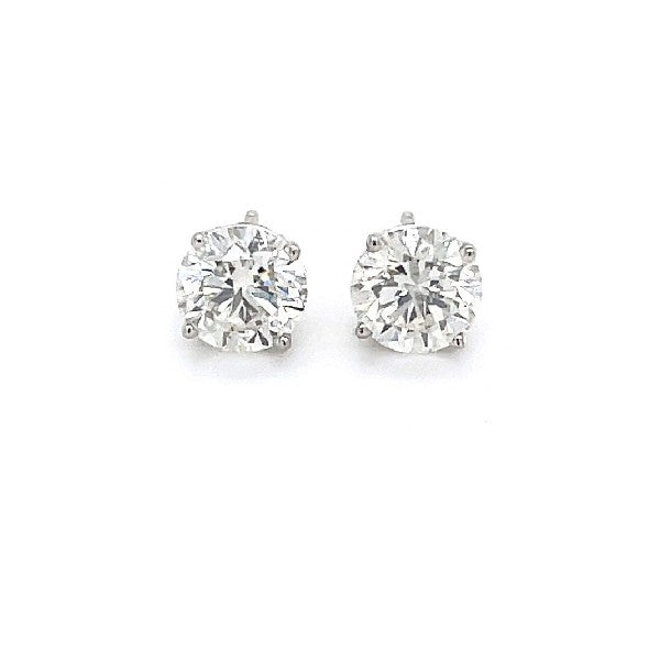 Diamond Stud Earrings  - 0.62ctw