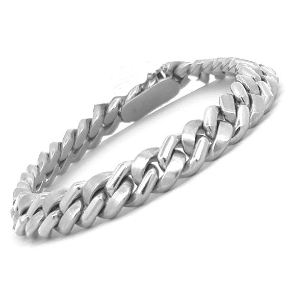 Men's Platinum Cuban Link Bracelet