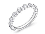 Load image into Gallery viewer, MEMOIRE Precious Prong Diamond Wedding or Anniversary Band
