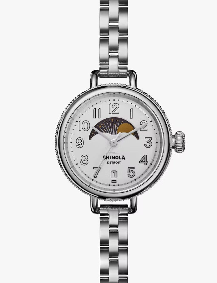 SHINOLA Birdy Moonphase 34mm