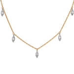 Load image into Gallery viewer, Diamond Droplet Necklace