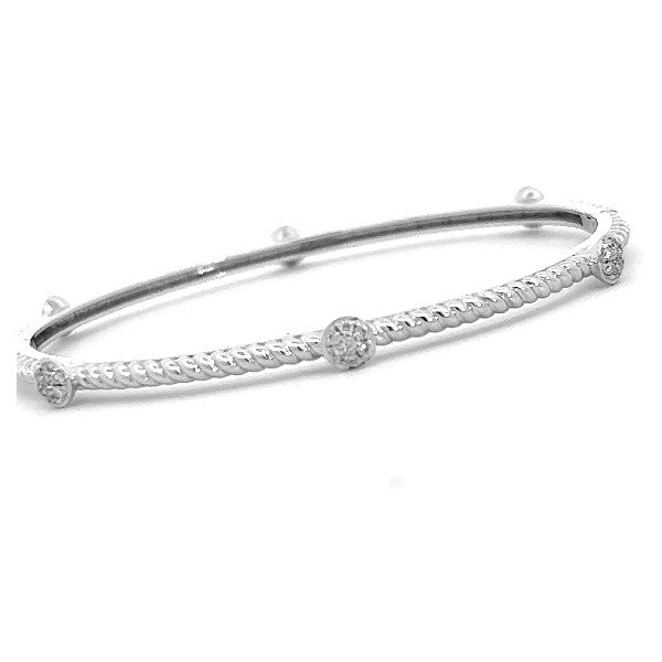 Diamond Station Bangle