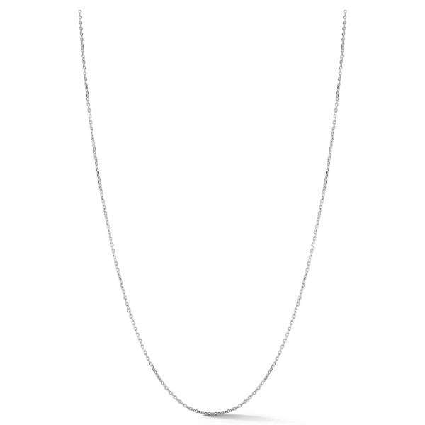 WALTERS FAITH 18K White Gold 16" Saxon Chain Necklace