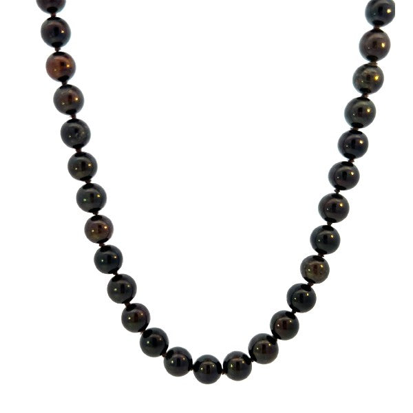 Black Tahitian Pearl 6.5mm 18" Necklace