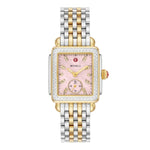 Load image into Gallery viewer, MICHELE Deco Mid Two-Tone Diamond Watch
