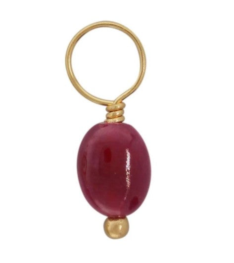 Ruby Accent Charm