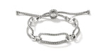 Load image into Gallery viewer, Classic Chain Knife Edge Pull Through Silver Bracelet
