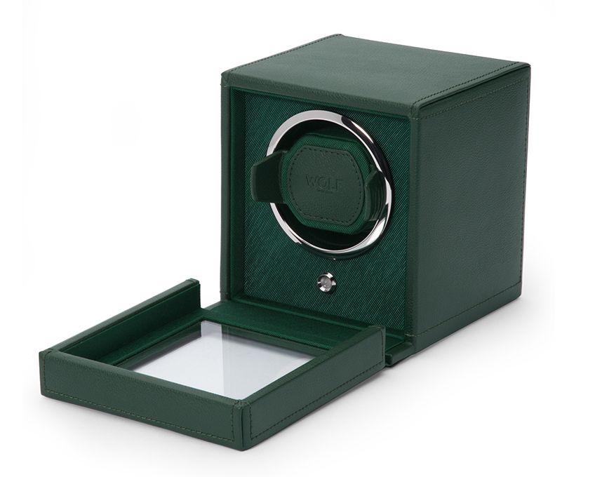 WOLF Cub Winder With Cover - Green