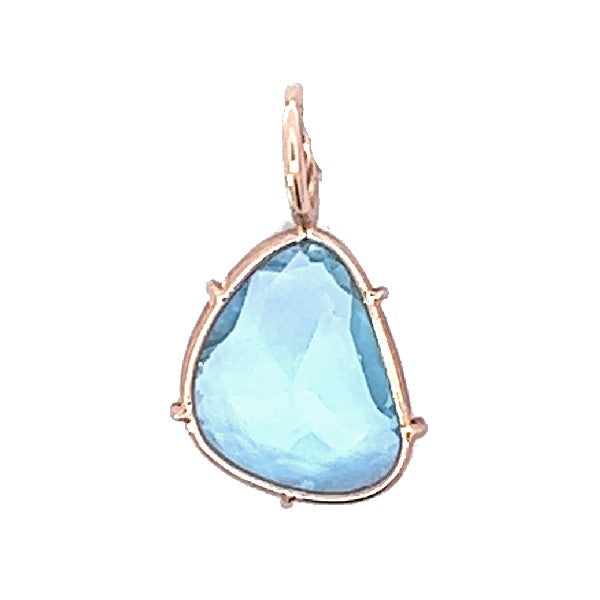 HEATHER B. MOORE Blue Topaz Harriet Stone Charm