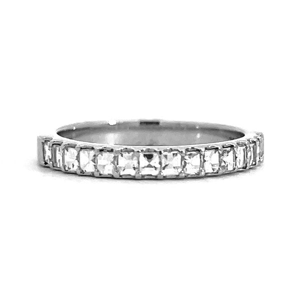 BEZ AMBAR Blaze Cut Diamond Wedding or Anniversary Band