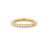 Load image into Gallery viewer, 18K Yellow Gold Diamond Eternity Band 0.81cttw
